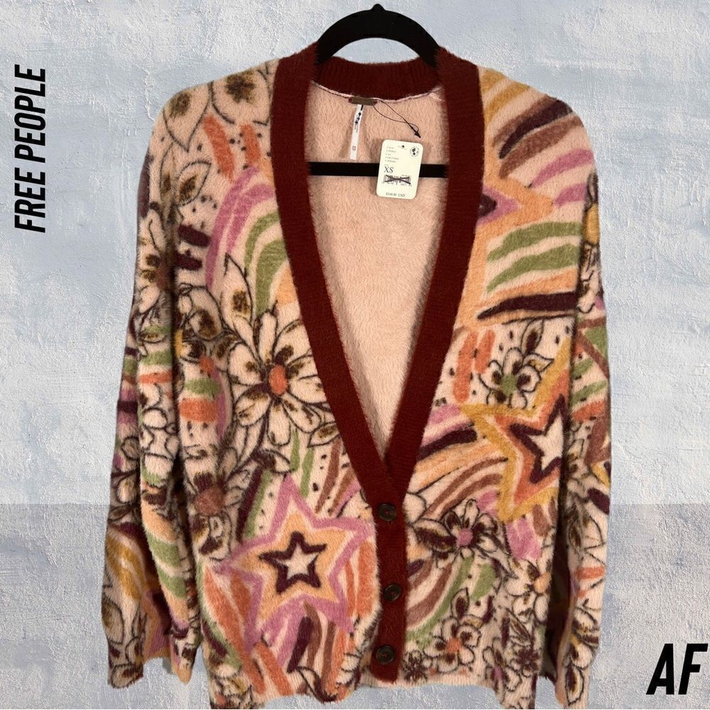 FREE PEOPLE CARSON COZY CARDIGAN NWT